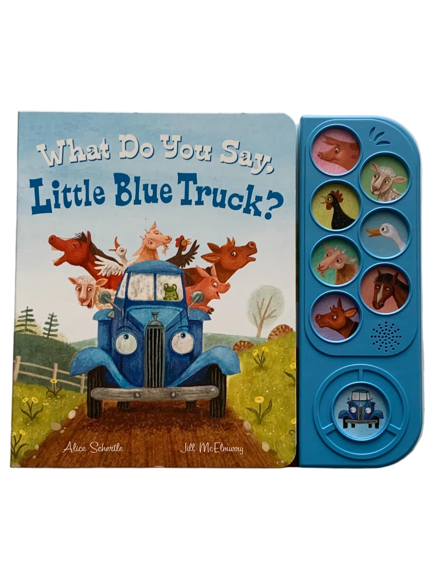 What Do You Say, Little Blue Truck? Book